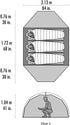 MSR Elixir 3 Tent v2 (FOOTPRINT INCLUDED)